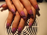 Zselés műköröm díszítés